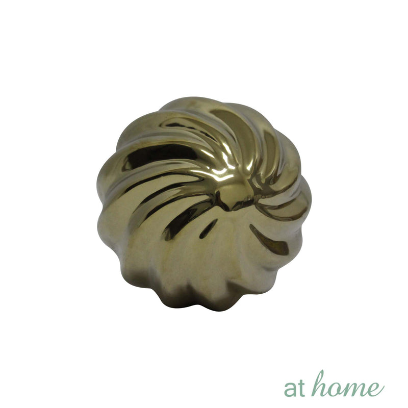 Ceramic Sphere Swirl Pattern Decor Ball