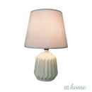 Zion Ceramic Table Lamp w/ Linen Shade