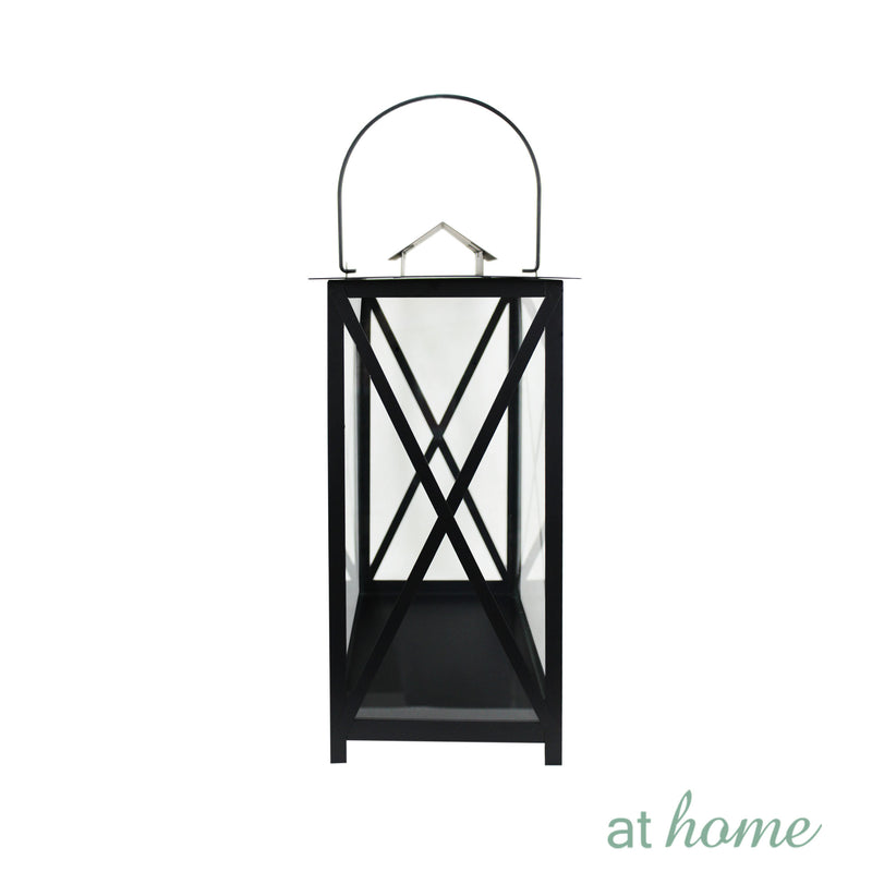 Deluxe Willow Metal Lantern Candle Holder