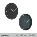 Deluxe Travis Metal Wall Clock 11.8“ Inches