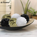 Ceramic Sphere Swirl Pattern Decor Ball