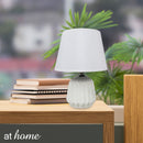 Zion Ceramic Table Lamp w/ Linen Shade