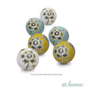 [SALE] Ceramic Sphere Tropical Design Decor Ball