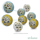[SALE] Ceramic Sphere Tropical Design Decor Ball