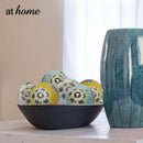 [SALE] Ceramic Sphere Tropical Design Decor Ball