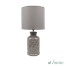 Zye Pastel Ceramic Table Lamp Linen Shade