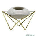 Deluxe Quinly Candle Holder With Metal Stand