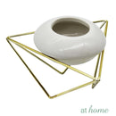 Deluxe Quinly Candle Holder With Metal Stand