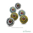 [SALE]Ceramic Sphere Paisley Design Decor Ball