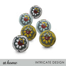 [SALE]Ceramic Sphere Paisley Design Decor Ball