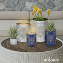 Deluxe Damara Glass Candle Holder