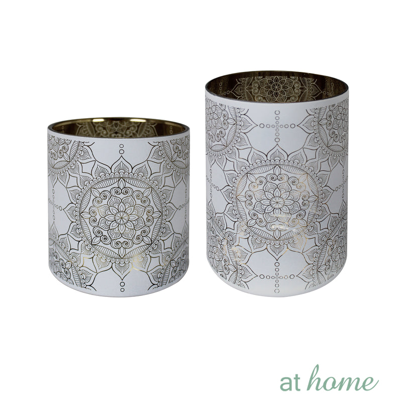 Deluxe Damara Glass Candle Holder