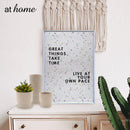 Abstract Letter Board with Letters & Numbers - Sunstreet