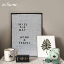 Abstract Letter Board with Letters & Numbers - Sunstreet