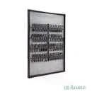 Abstract Letter Board with Letters & Numbers - Sunstreet