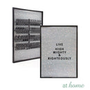 Abstract Letter Board with Letters & Numbers - Sunstreet