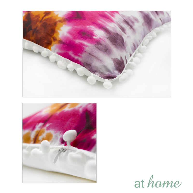 Throw Pillow WITH pillow case - Tie Dye Design - Sunstreet