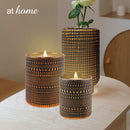 Deluxe Dakota Glass Candle Holder