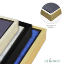 Blue Abstract & Moon Frame Painting Wall Art Decoration