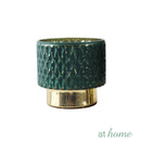 Deluxe Dortha Glass Candle Holder