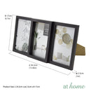 Summer Collage Family Frame 3 Photo Slots