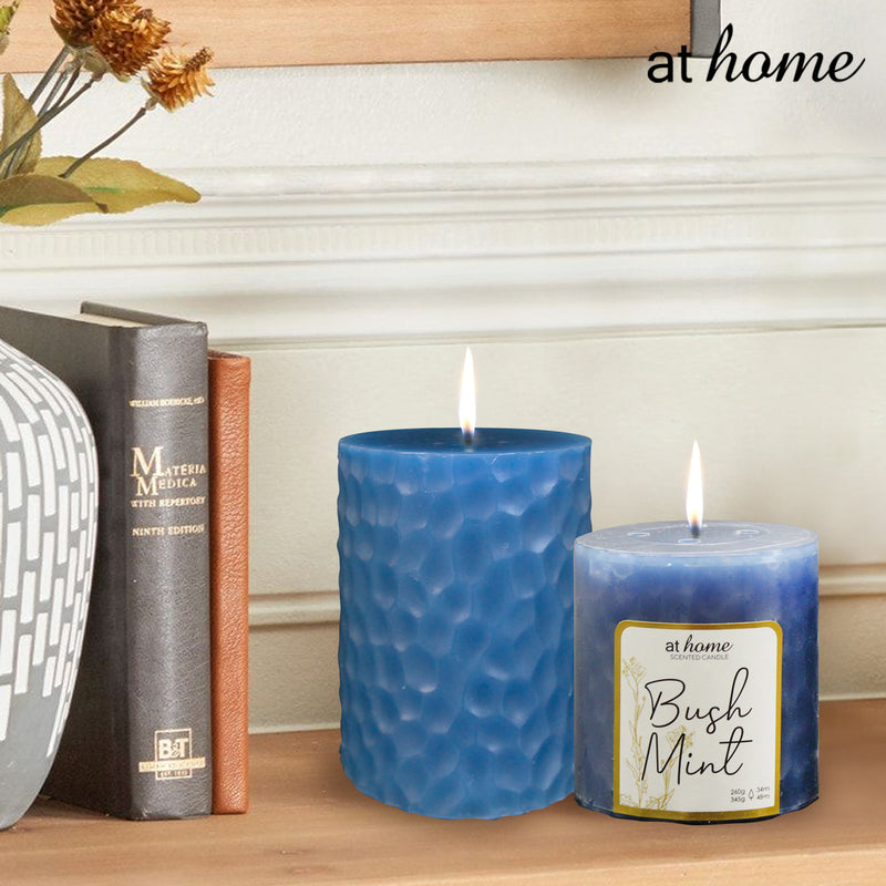 Aegean Wicked Dot Scented Pillar Candle,