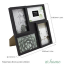 Summer Collage Family Frame 4 Photo Slots