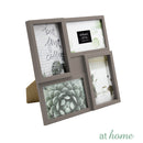 Summer Collage Family Frame 4 Photo Slots