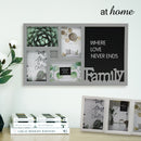 Summer Collage Family Frame - 4 photos w/ Memo Board