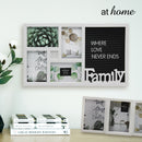 Summer Collage Family Frame - 4 photos w/ Memo Board