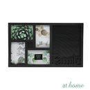 Summer Collage Family Frame - 4 photos w/ Memo Board