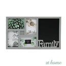 Summer Collage Family Frame - 4 photos w/ Memo Board