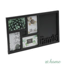 Summer Collage Family Frame - 4 photos w/ Memo Board