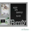 Summer Collage Family Frame - 4 photos w/ Memo Board