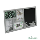 Summer Collage Family Frame - 4 photos w/ Memo Board