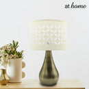 Deluxe Laurent 16 Inches Metal Table Lamp