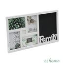 Summer Collage Family Frame - 4 photos w/ Memo Board