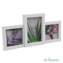 Autumn Collage Family Frame 3 Picture Slots