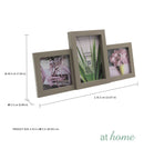 Autumn Collage Family Frame 3 Picture Slots