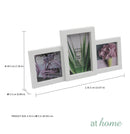 Autumn Collage Family Frame 3 Picture Slots