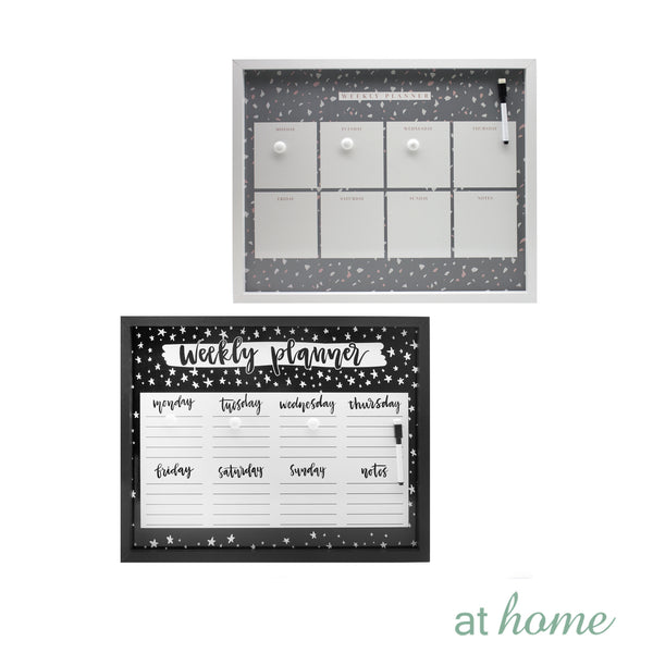 Framed White Board Planner + Marker & Magnets - Sunstreet