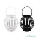 Razz Metal Lantern Tealight Candle Holder