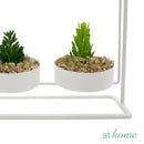 Yanna 3 Artificial Plant w/ Metal Pot