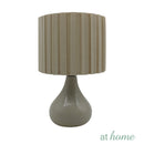 Zoella Ceramic Table Lamp w/ Linen Shade