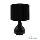 Zoella Ceramic Table Lamp w/ Linen Shade