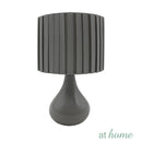 Zoella Ceramic Table Lamp w/ Linen Shade