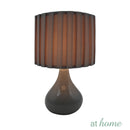 Zoella Ceramic Table Lamp w/ Linen Shade