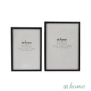 Deluxe Floating Picture Frame w/ Steel Border