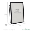 Deluxe Floating Picture Frame w/ Steel Border