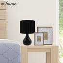 Zoella Ceramic Table Lamp w/ Linen Shade